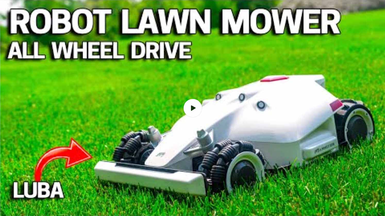 Load video: Luba mower review video